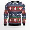 Amazing Horses Ugly Christmas Sweater Holiday Gift - Image 1