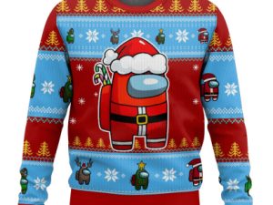 Among Us Ugly Christmas Sweater - Image 1