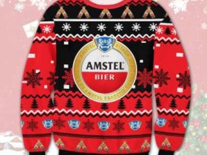 Amstel Beer Ugly Christmas Sweater - Image 1