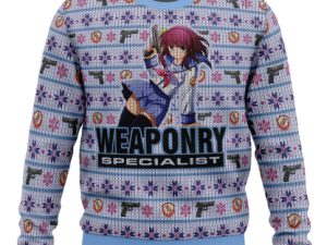 Angel Beats Nakamura Yuri Ugly Christmas Sweater - Image 1