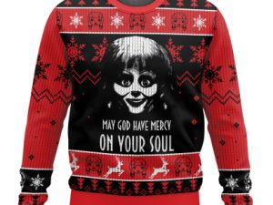 Annabelle Ugly Christmas Sweater - Image 1