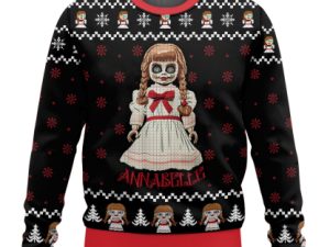 Annabelle Ugly Christmas Sweater Holiday Gift - Image 1