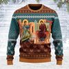 Annunciation Of The Mother Of God Ugly Christmas Sweater - Image 1