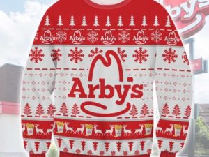 Arbys Ugly Christmas Sweater - Image 1