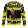 Are You Concerned About Me Jack Torrance The Shining Ugly Christmas Sweater - Image 1
