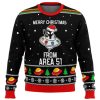 Area 51 Aliens Ugly Christmas Sweater - Image 1