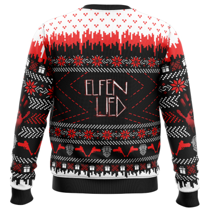 arent we all monster on the inside elfen lied ugly christmas sweater 2 Arent We All Monster On The Inside Elfen Lied Ugly Christmas Sweater - Image 2