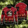 Armed And Dangerous Red Gobbo Iconic Ugly Christmas Sweater - Image 1