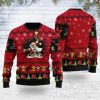 Armed And Dangerous Red Gobbo Iconic Ugly Christmas Sweater - Image 2