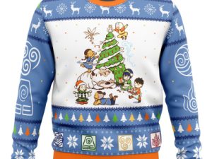 Avatar The Last Airbender Christmas Time Ugly Christmas Sweater - Image 1