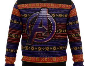 Avengers Logo Ugly Christmas Sweater - Image 1