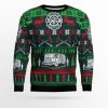 Awesome Firefighter Ugly Christmas Sweater - Image 1