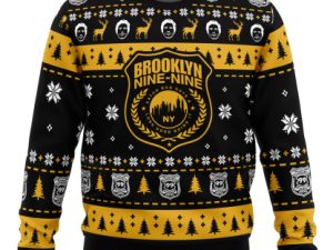 B99 Brooklyn Nine Nine Ugly Christmas Sweater - Image 1
