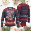 Baby Hippo Ugly Christmas Sweater Funny Moo Deng Baby Pygmy Hippopotamus - Image 1
