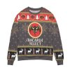 Bacardi Select Reindeer Snowflake Pattern Ugly Christmas Sweater - Image 1