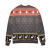 Bacardi Select Reindeer Snowflake Pattern Ugly Christmas Sweater - Image 2