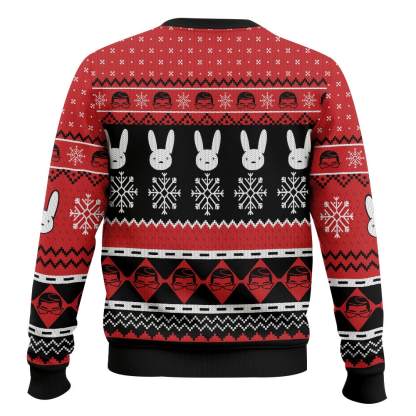 bad bunny ugly christmas sweater 2 Bad Bunny Ugly Christmas Sweater - Image 2