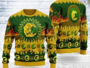 Bad Moon Orks Iconic Ugly Christmas Sweater - Image 1