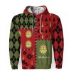 Ballantine Ale Merry Christmas And -3D Unisex Hoodie - Image 1