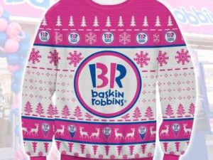 Baskin Robbins Ugly Christmas Sweater - Image 1