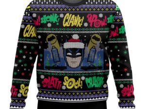 Batman Christmas Ugly Christmas Sweater - Image 1