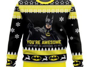 Batman Ugly Christmas Sweater Holiday Gift Holiday Gift - Image 1