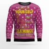 Be A Flamingo Ugly Christmas Sweater - Image 1
