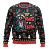 Be In Awe Of My Tism Rocket Raccoon Ugly Christmas Sweater - Image 1
