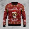 Beagle Hate Morning People Ugly Christmas Sweater - Image 1