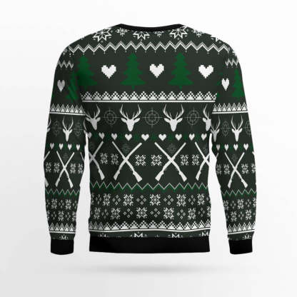 bear hunting and beer ugly christmas sweater 2 Bear Hunting And Beer Ugly Christmas Sweater - Image 2