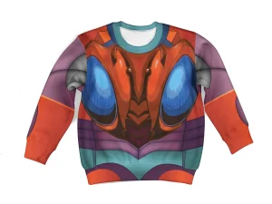 Beast Wars Inferno Kid Costume Cosplay Hoodie Sweatshirt T-Shirt 2 - Image 1