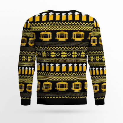 beer xmas ugly christmas sweater 2 Beer Xmas Ugly Christmas Sweater - Image 2