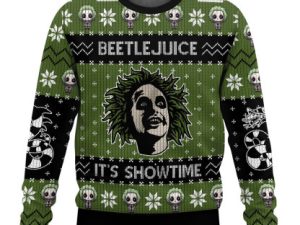Beetlejuice Ugly Christmas Sweater - Image 1