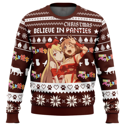believe in christmas the pet girl of sakurasou ugly christmas sweater 1 Believe In Christmas The Pet Girl Of Sakurasou Ugly Christmas Sweater - Image 1