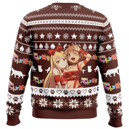 believe in christmas the pet girl of sakurasou ugly christmas sweater 2 Believe In Christmas The Pet Girl Of Sakurasou Ugly Christmas Sweater - Image 2