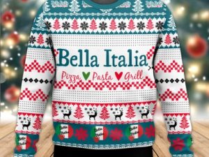 Bella Italia Ugly Christmas Sweater - Image 1
