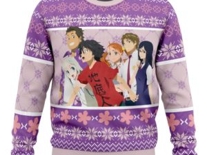 Best Friends Anohana The Flower We Saw That Day Ugly Christmas Sweater - Image 1