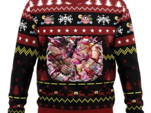 Big Mom X Kaido Op Pirates Ugly Christmas Sweater - Image 1