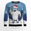 Bigfoot Party Ugly Christmas Sweater - Image 1