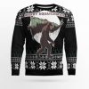 Bigfoot Squatchmas Ugly Christmas Sweater - Image 1