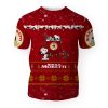 Birra Moretti American Merry Christmas, Snoopy House Cute Fan Gift-3D Unisex T-Shirt - Image 1