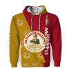Birra Moretti And Pattern Logo-3D Unisex Hoodie - Image 1