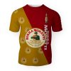 Birra Moretti And Pattern Logo-3D Unisex T-Shirt - Image 1