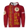 Birra Moretti It's In My DNA-3D Unisex Hoodie - Image 1