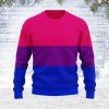 Bisexual Flag Ugly Christmas Sweater - Image 1