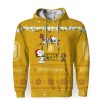 Bitburger American Merry Christmas, Snoopy House Cute Fan Gift-3D Unisex Hoodie - Image 1