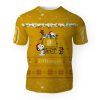 Bitburger American Merry Christmas, Snoopy House Cute Fan Gift-3D Unisex T-Shirt - Image 1