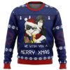 Black Butler Merry Xmas Ugly Christmas Sweater - Image 1