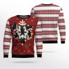Black Cat Snowflake Ugly Christmas Sweater - Image 2