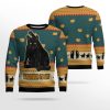 Black Cat Ugly Christmas Sweater Holiday Gift - Image 2